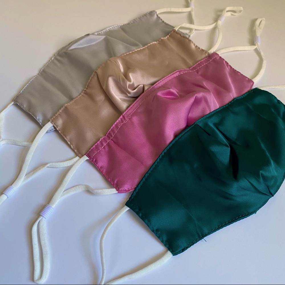 Satin in the Sky Face Mask